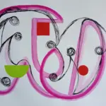 50×70 - papier - gemengde technieken