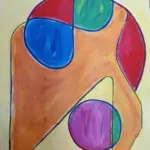 70×100 - 400 gr papier - acryl