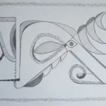 50×70 - papier - grafiet potlood