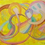 30×40 - papier - acryl