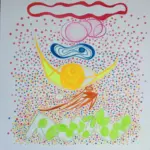 41,7×42 - papier - bijenwaspotloden